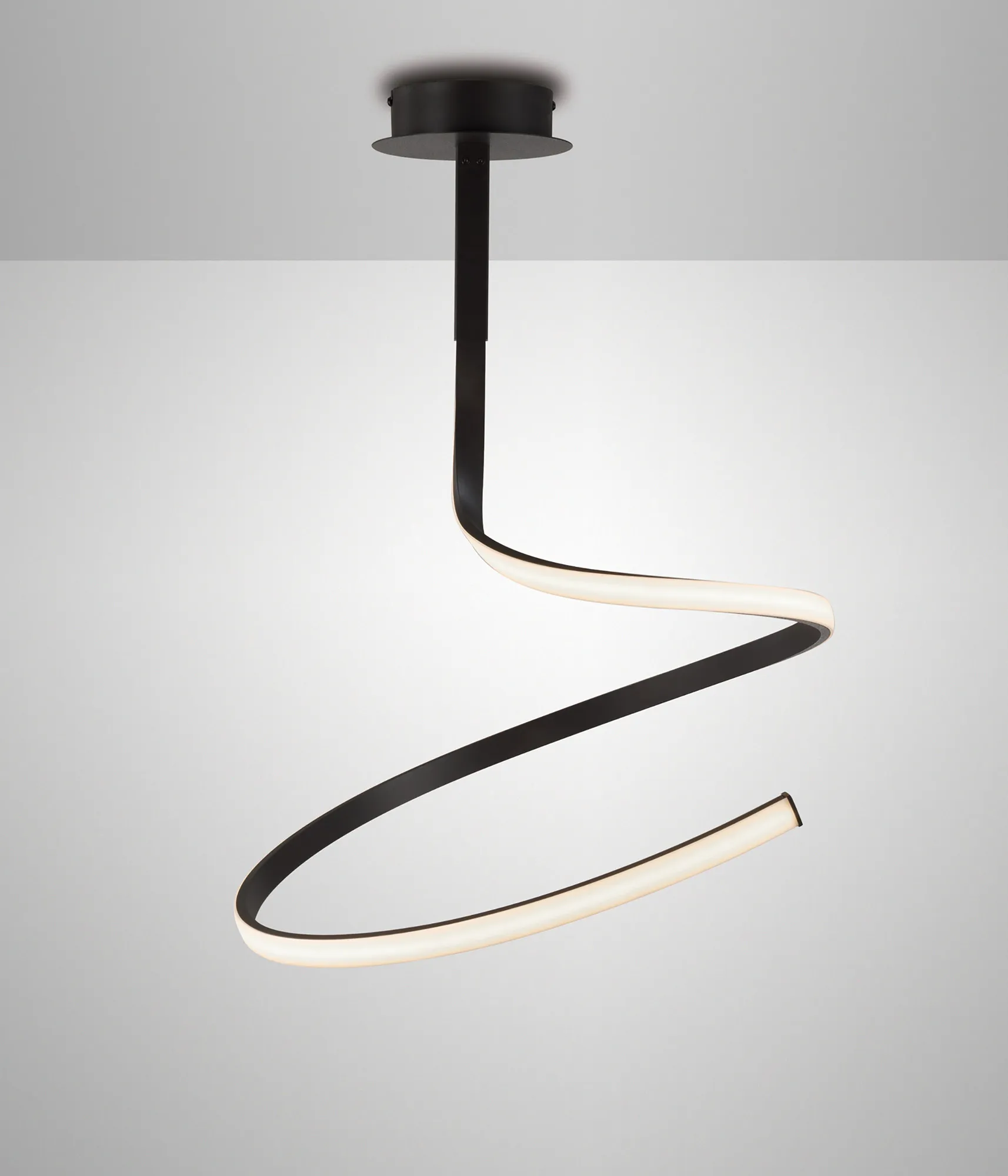 Nur Brown Oxide Ceiling Lights Mantra Semi Flush Fittings
